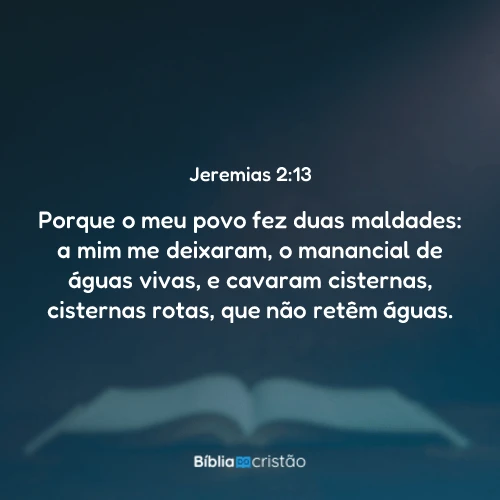 Jeremias 2:13