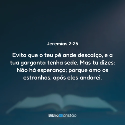 Jeremias 2:25