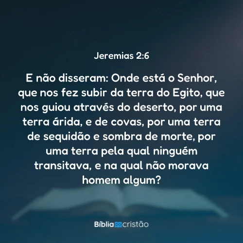Jeremias 2:6