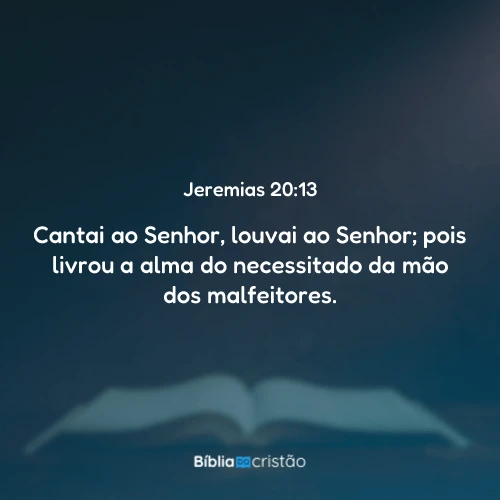 Jeremias 20:13