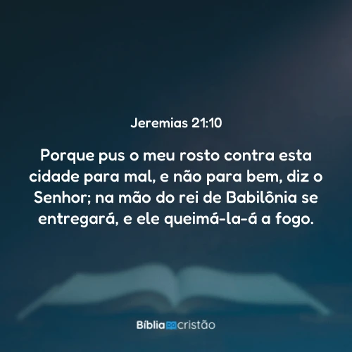 Jeremias 21:10