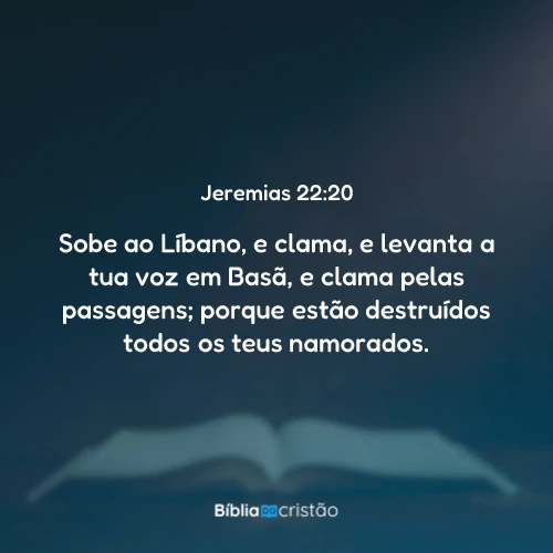 Jeremias 22:20