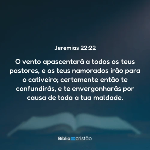 Jeremias 22:22