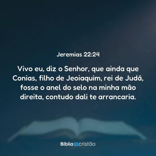 Jeremias 22:24