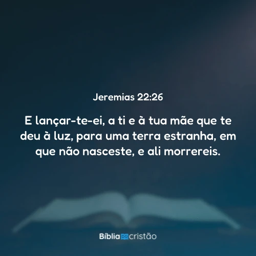 Jeremias 22:26