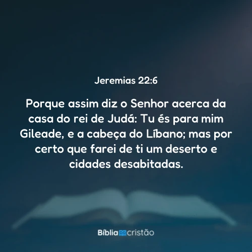 Jeremias 22:6
