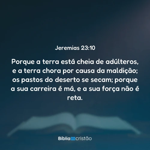 Jeremias 23:10