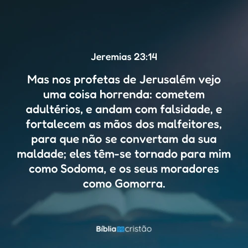 Jeremias 23:14