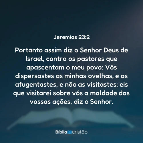 Jeremias 23:2