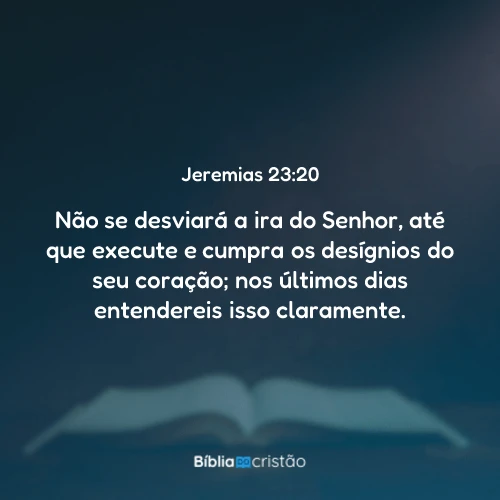 Jeremias 23:20