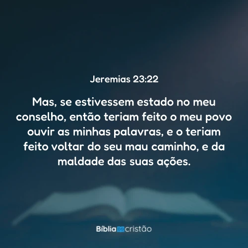 Jeremias 23:22
