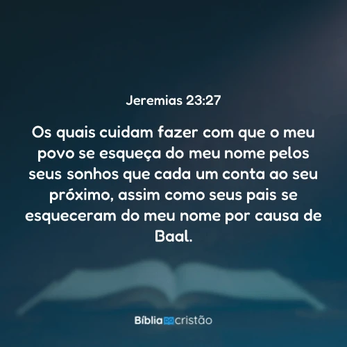 Jeremias 23:27