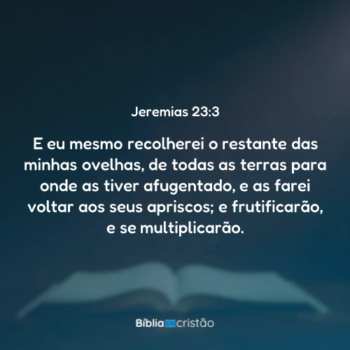 Jeremias 23:3