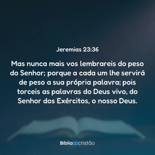 Jeremias 23:36