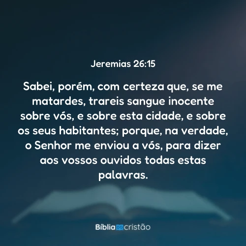 Jeremias 26:15