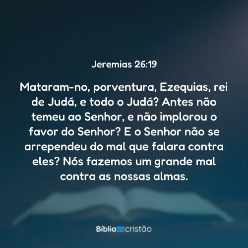 Jeremias 26:19