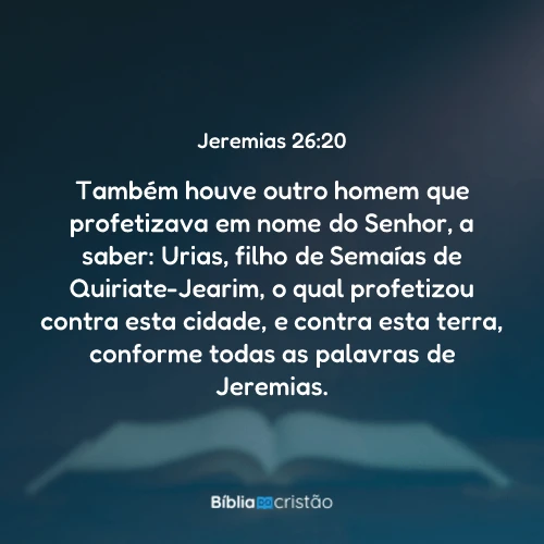 Jeremias 26:20