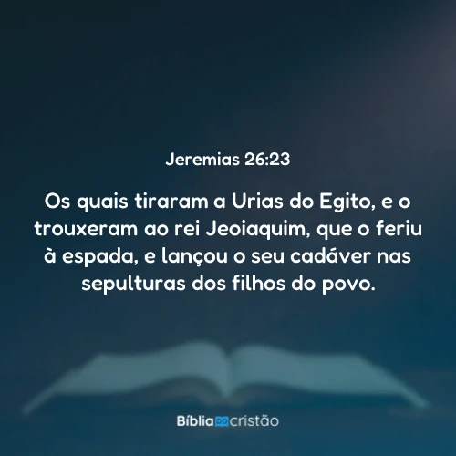 Jeremias 26:23