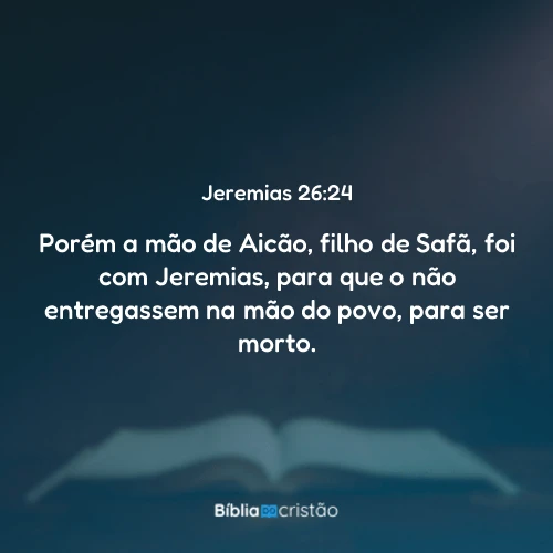 Jeremias 26:24