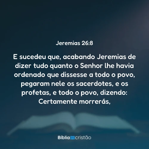 Jeremias 26:8