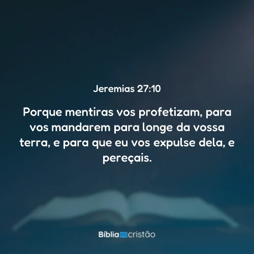 Jeremias 27:10