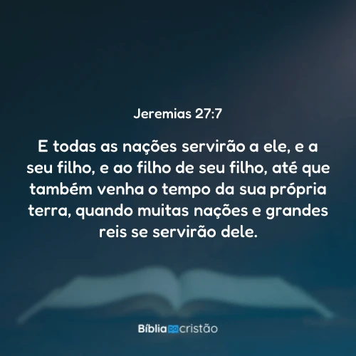 Jeremias 27:7
