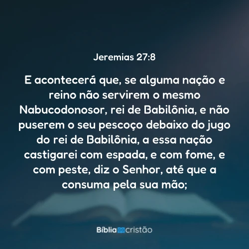 Jeremias 27:8