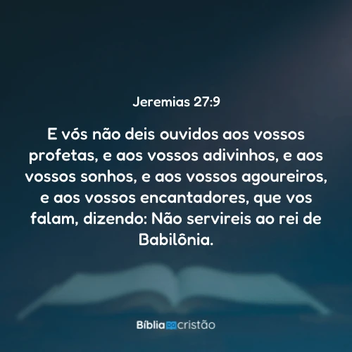 Jeremias 27:9