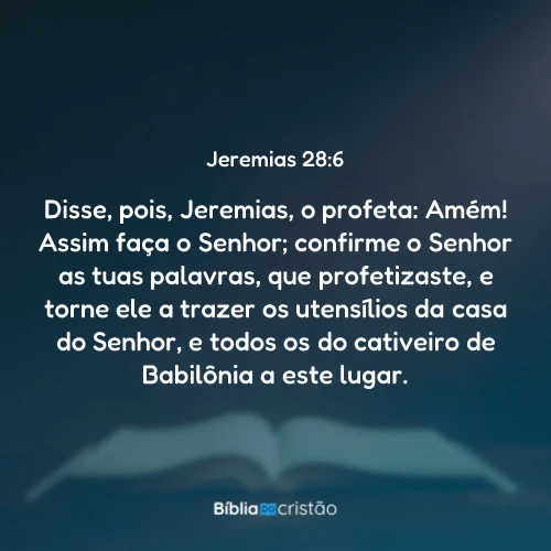 Jeremias 28:6