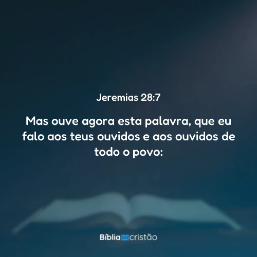 Jeremias 28:7