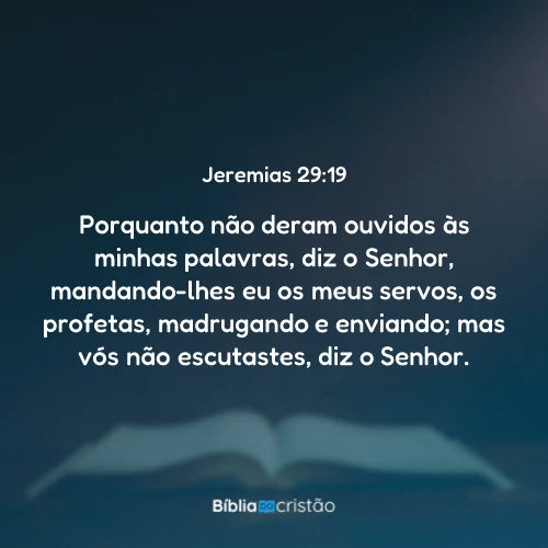 Jeremias 29:19