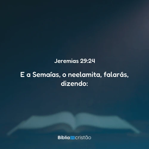 Jeremias 29:24