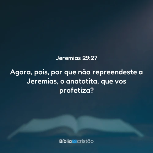 Jeremias 29:27
