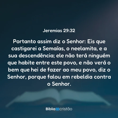 Jeremias 29:32