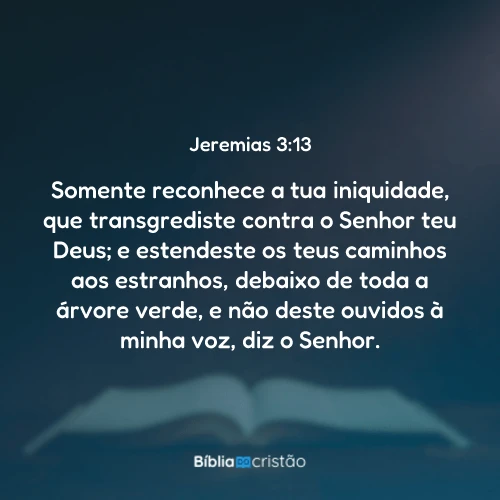 Jeremias 3:13