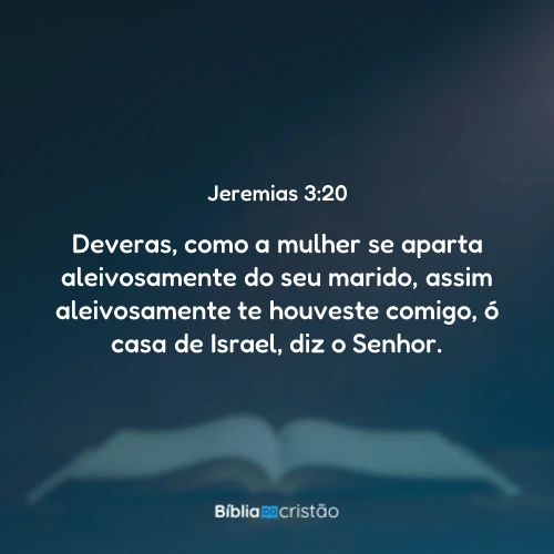 Jeremias 3:20