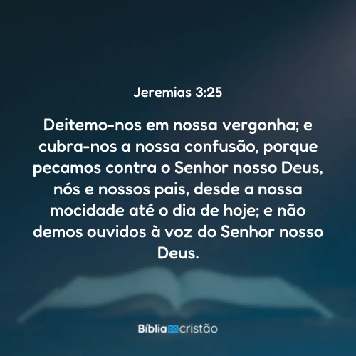 Jeremias 3:25