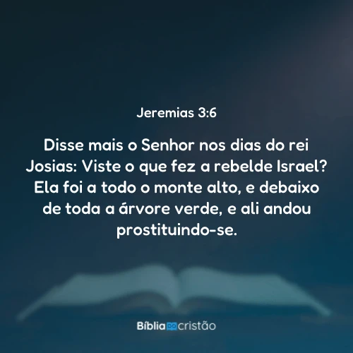 Jeremias 3:6
