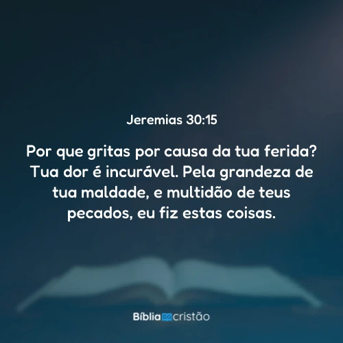 Jeremias 30:15