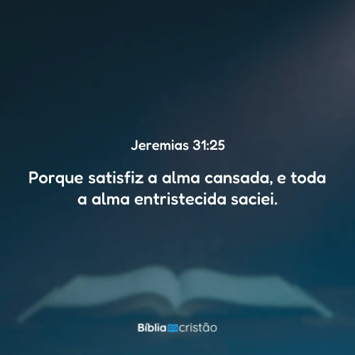 Jeremias 31:25