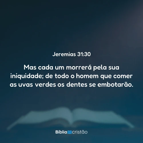 Jeremias 31:30