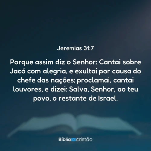 Jeremias 31:7