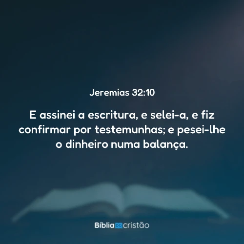 Jeremias 32:10
