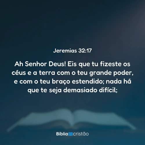 Jeremias 32:17
