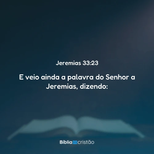 Jeremias 33:23