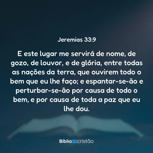 Jeremias 33:9