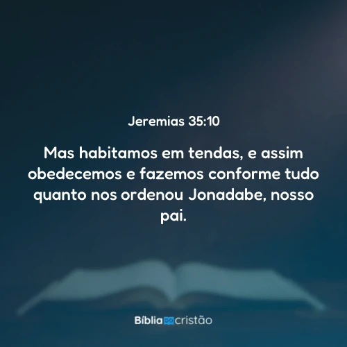 Jeremias 35:10