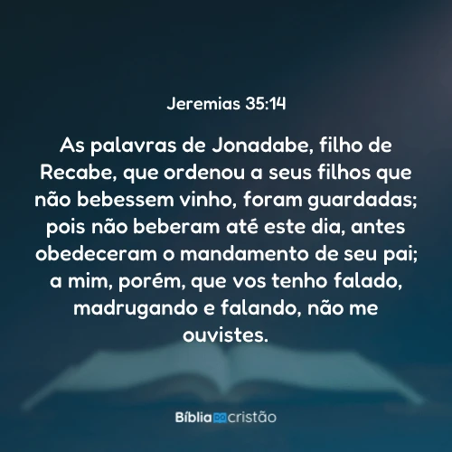 Jeremias 35:14