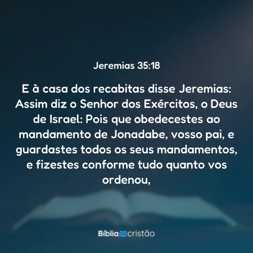 Jeremias 35:18