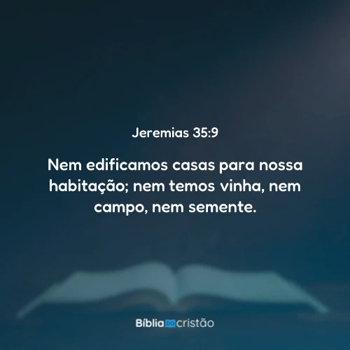 Jeremias 35:9